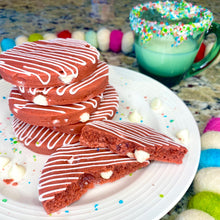 Load image into Gallery viewer, Red Velvet Chip Sugar Cookie Recipe
