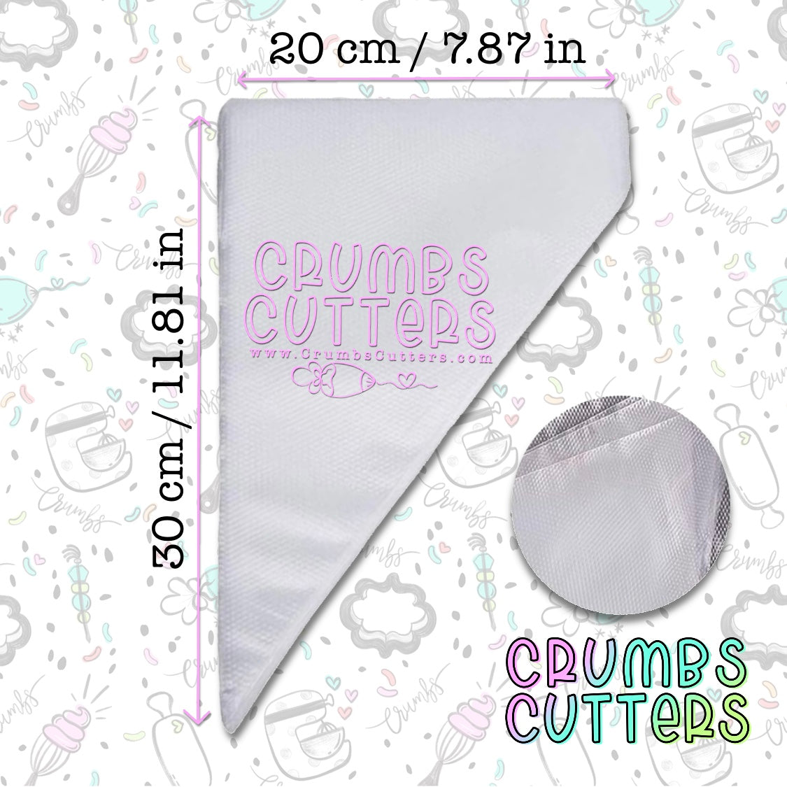 100 Pcs Disposable Piping Bags - Tipless, No-Mess Frosting & Icing Bags For Cake Decorating, Baking