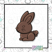 Load image into Gallery viewer, Chocolate Bunny Cookie Cutter