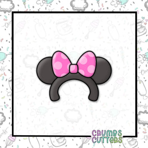 Mouse Ears with Bow Cookie Cutter