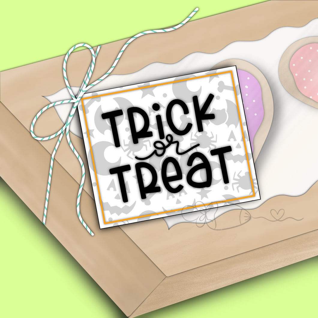 Trick or Treat Printable Tags