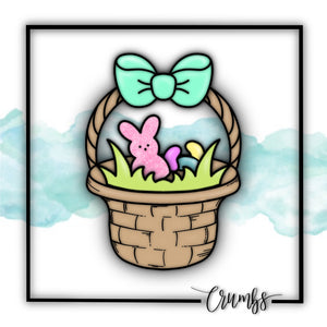 Easter Basket PYO Cookie Stencil