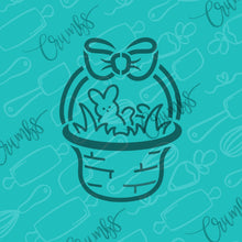 Load image into Gallery viewer, Easter Basket PYO Cookie Stencil