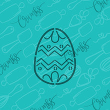 Load image into Gallery viewer, Easter Egg PYO Cookie Stencil