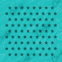 Load image into Gallery viewer, Small Stars Aligned Pattern Cookie Stencil