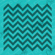 Load image into Gallery viewer, Large Chevron Pattern Cookie Stencil