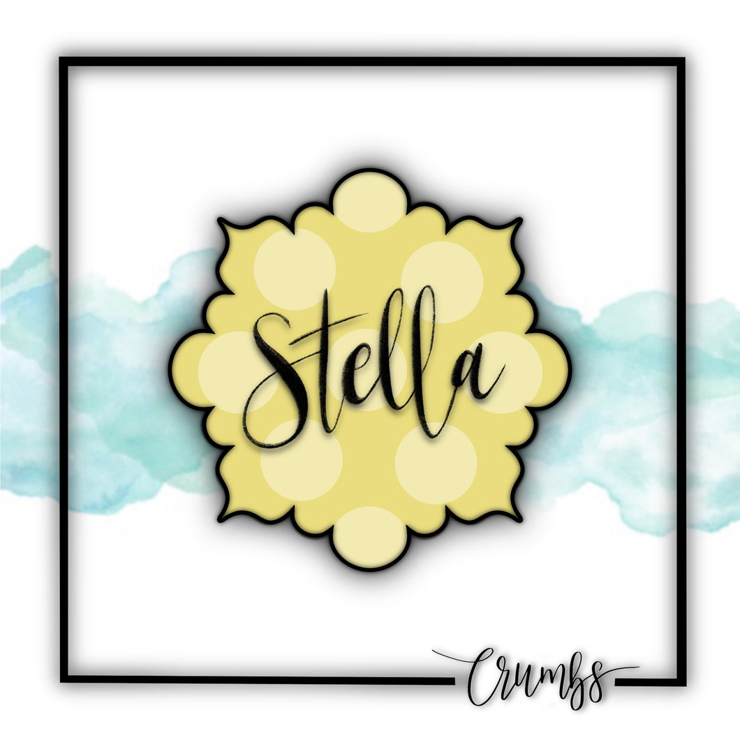 Stella Plaque Cookie Cutter