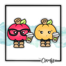 Load image into Gallery viewer, Basic Pumpkin Girl / Apple Teacher Cookie Cutter