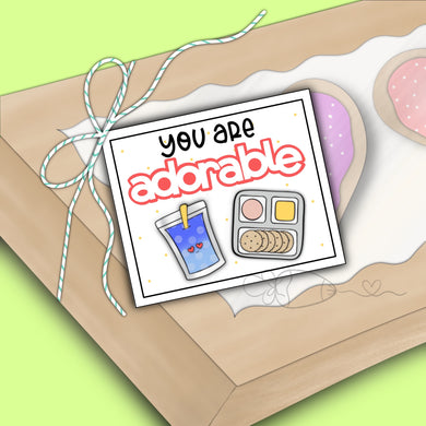 Lunchable Valentines Printable Tags