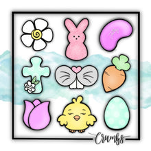 Load image into Gallery viewer, Easter Minis Cookie Cutter Set