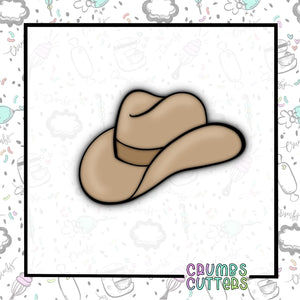 Cowboy/Cowgirl Hat Cookie Cutter