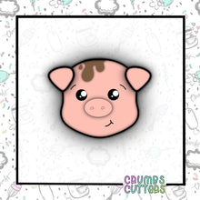 Load image into Gallery viewer, Pig Cookie Cutter