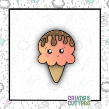 Load image into Gallery viewer, Ice Cream Cone Cookie Cutter